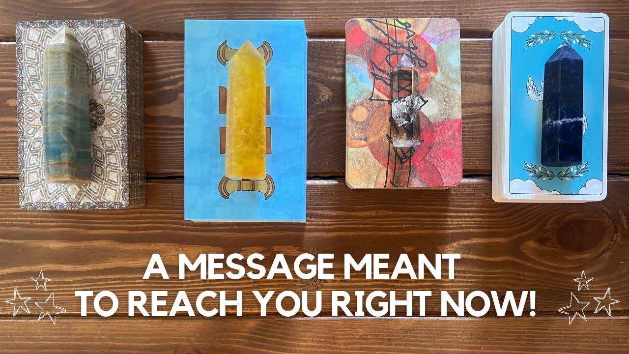A Message Meant To Reach You Right Now!  ✨👉 🔮✨ | Timeless Reading