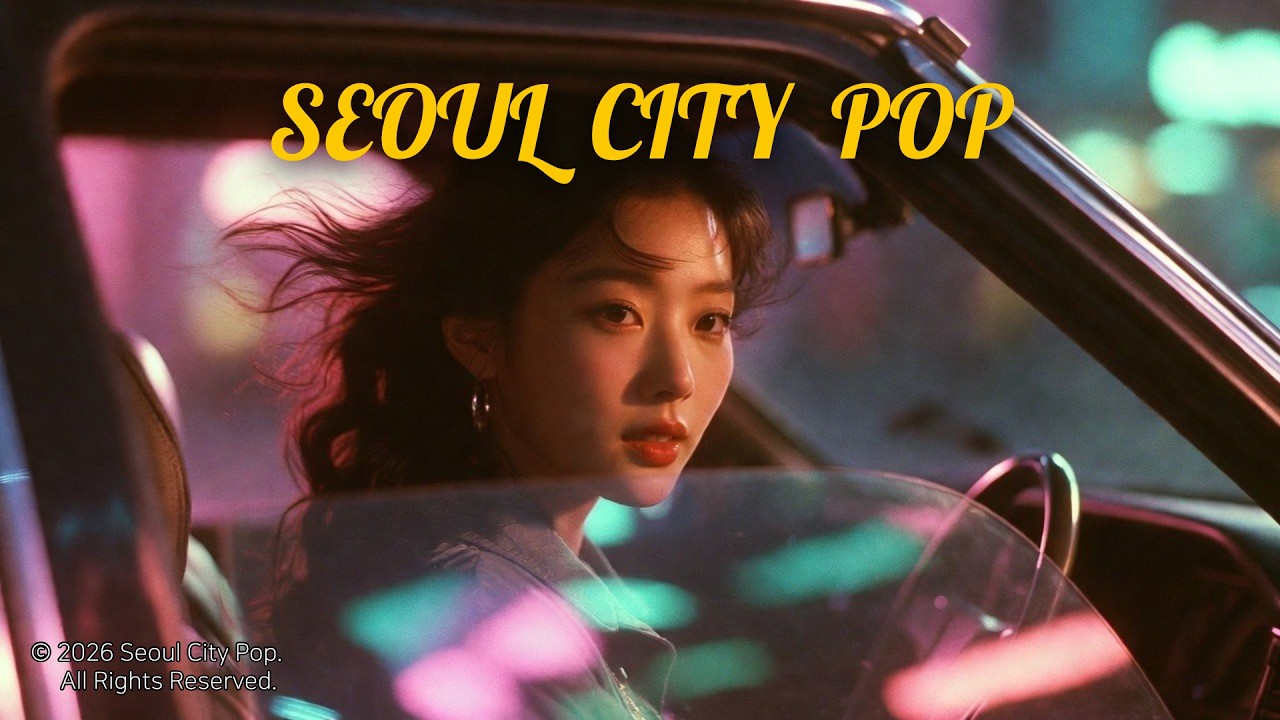 Korea City Pop | 90년대 서울의 사랑 씨티팝 🌙그때 그 사람이 생각나는 밤  | 한강 · 드라이브 · 노동요
