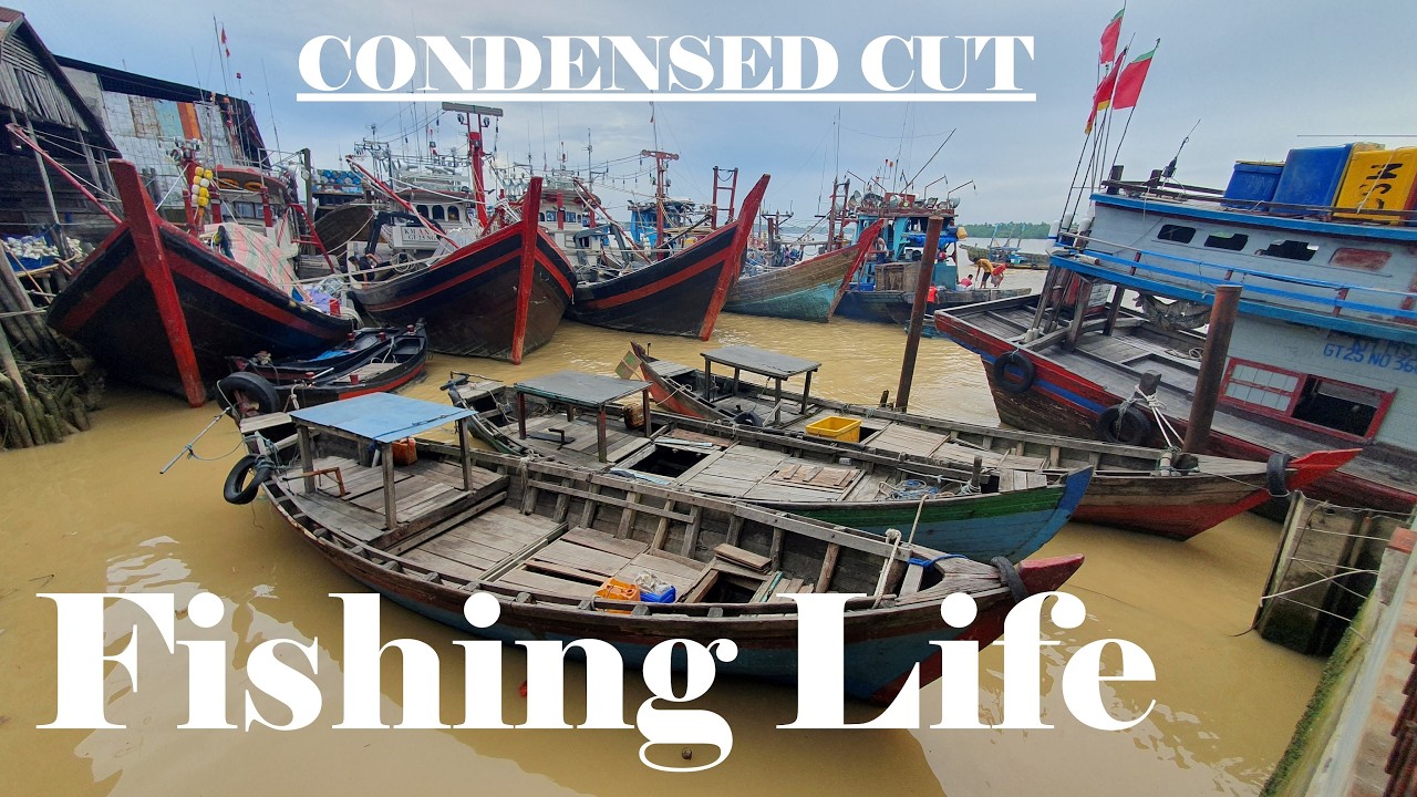 CONDENSED CUT: Cycling Through Sumatra: Exploring Markets, Fish Docks & Riverside Life in Indonesia