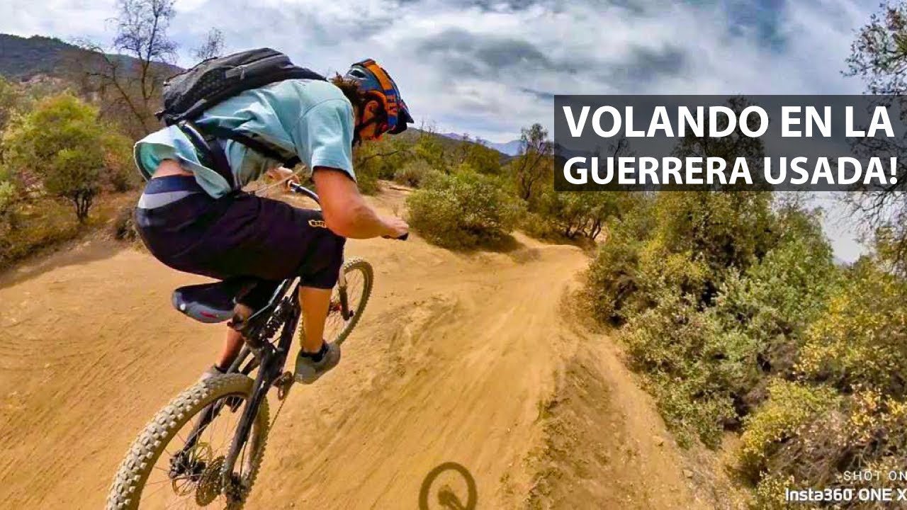 Saltos y Downhill con una Bicicleta Doble Suspensión Usada! Guerrera Usada #3!