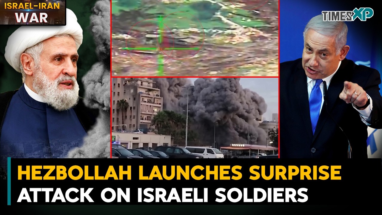 Iran-Backed Hezbollah Launches Surprise Attack On Israeli Soldiers| Iran-Israel-U.S. War