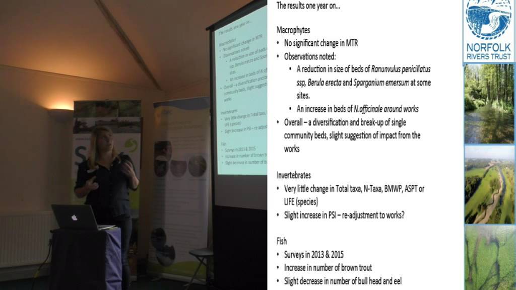 Emily Long, Norfolk Rivers Trust – Restoring Norfolk’s Chalk Streams