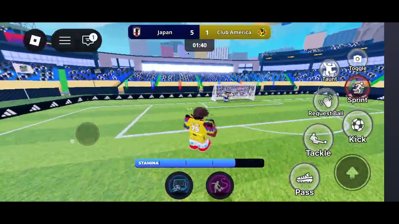 Playing super soccer for yall!!