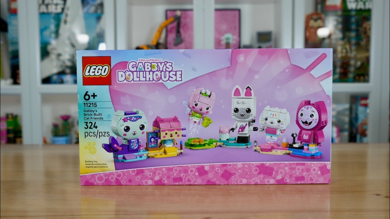 LEGO Gabby's Dollhouse 11215 Gabby's Brick-Built Cat Friends Review (2026)