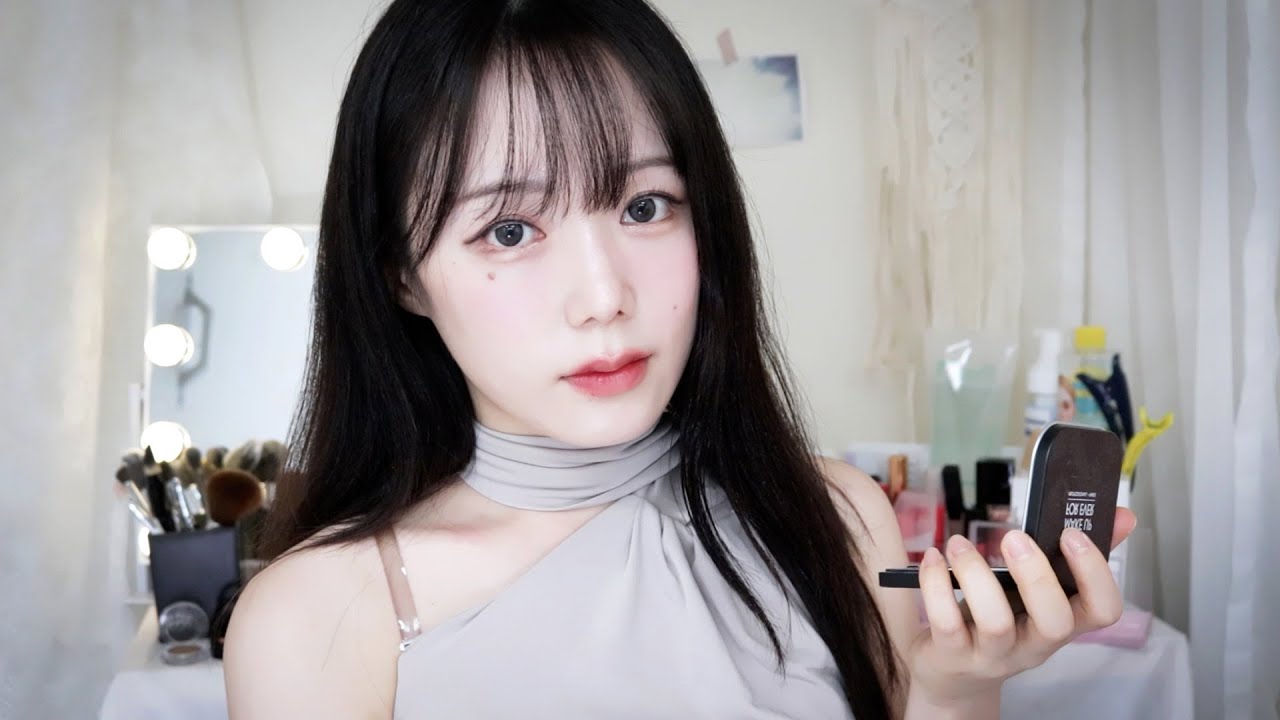 ASMR Нанесение макияжа в комнате ожидания айдолов K-POPㅣK-POP Idol Make up Shop Roleplay