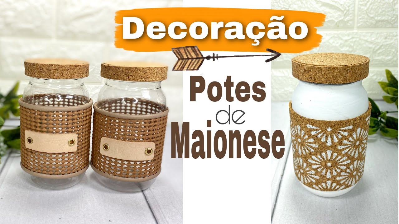 Ideas using mayonnaise jars.