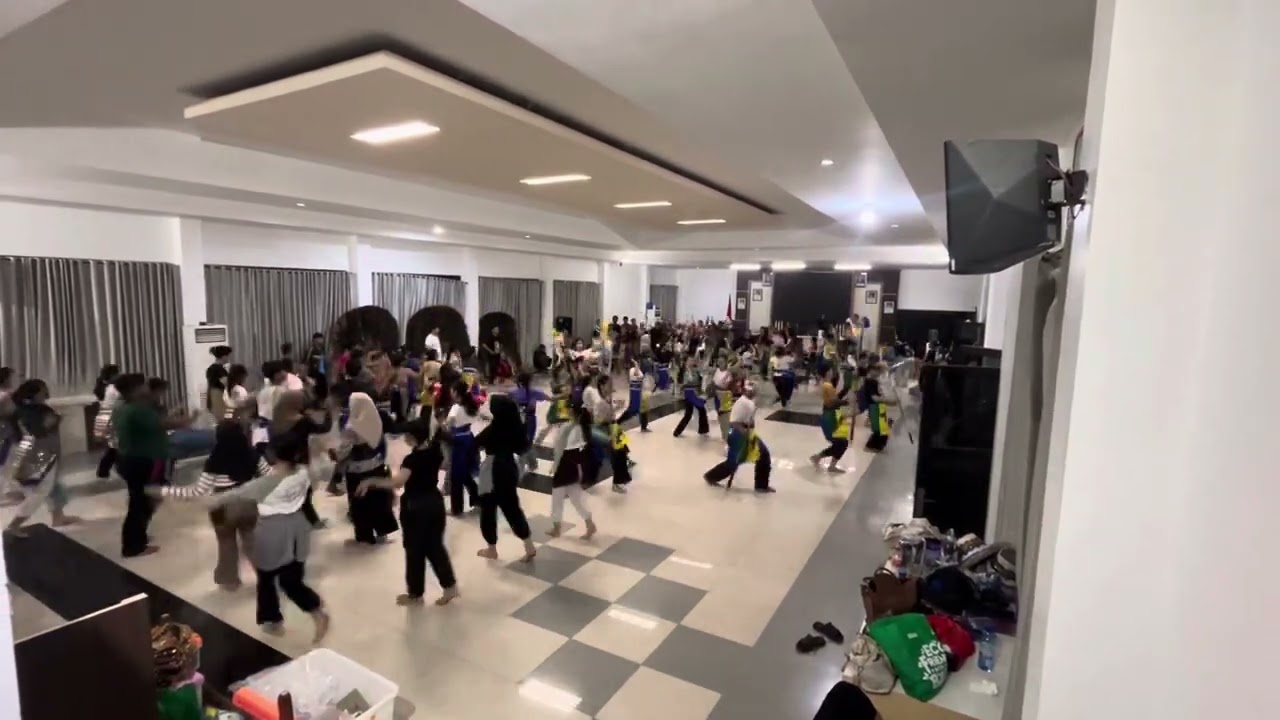 Latihan Tari Kolosal Opening PORPROV KALSEL XII “SEMARAK ZANGMAS(Raza Kijang Emas) NUSANTARA” 