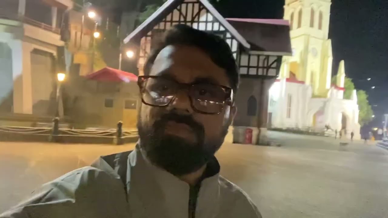 SHIMLA MALL ROAD SNOWFALL