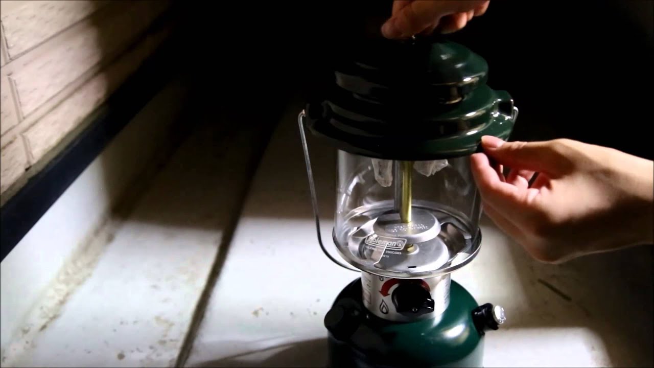 [Coleman] コールマン パワーハウス - ツー・マントル ランタン 290A 点火～消火