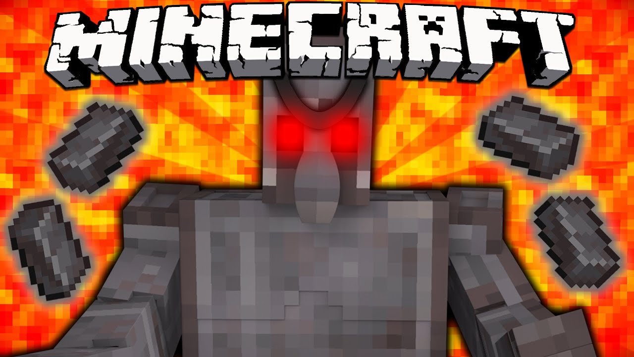 If Netherite Golems were in Minecraft