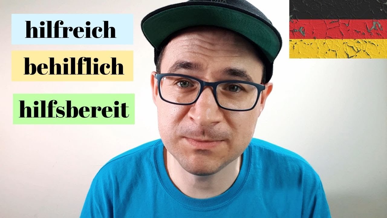 R&oacute;żnica pomiędzy hilfreich, behilflich i hilfsbereit - gerlic.pl