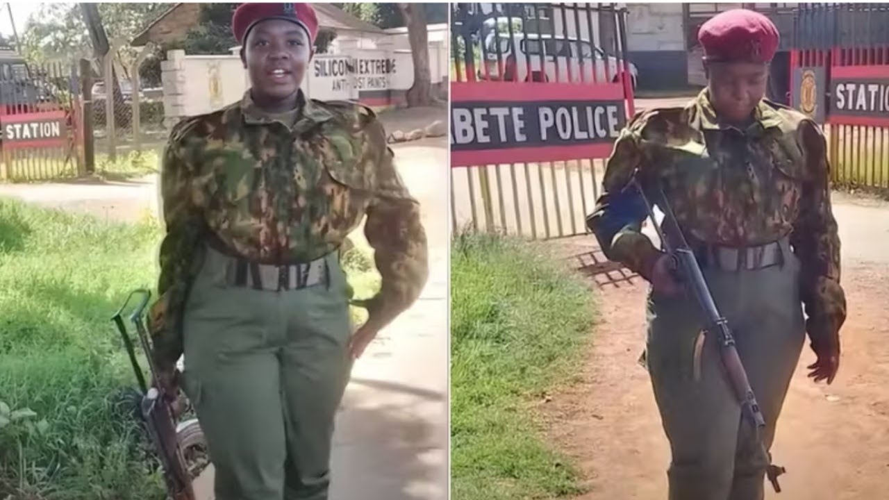 22-year-old lady masquerading as a GSU officer arrested in Butula & Charged!!