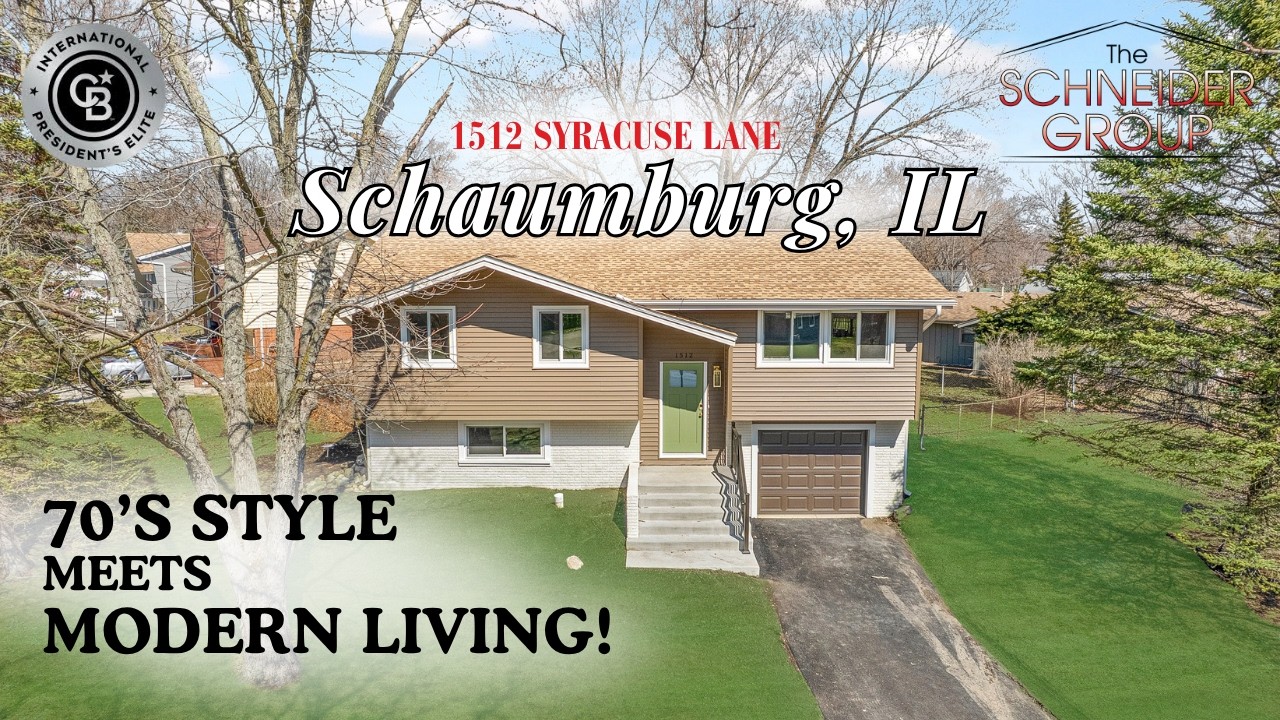 Stylish 70&rsquo;s-Inspired Raised Ranch in Schaumburg | Fully Updated & Move-In Ready!