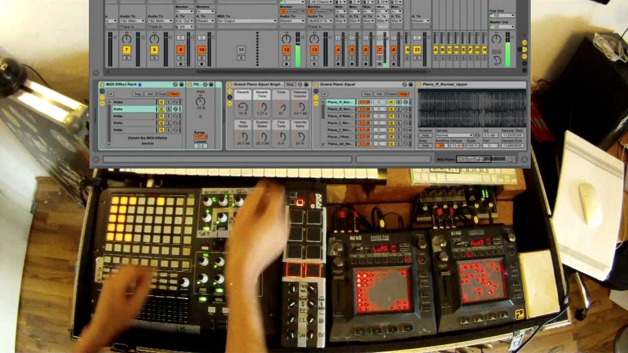 VZI - this is my Live Looping Setup (Ableton Live 9)