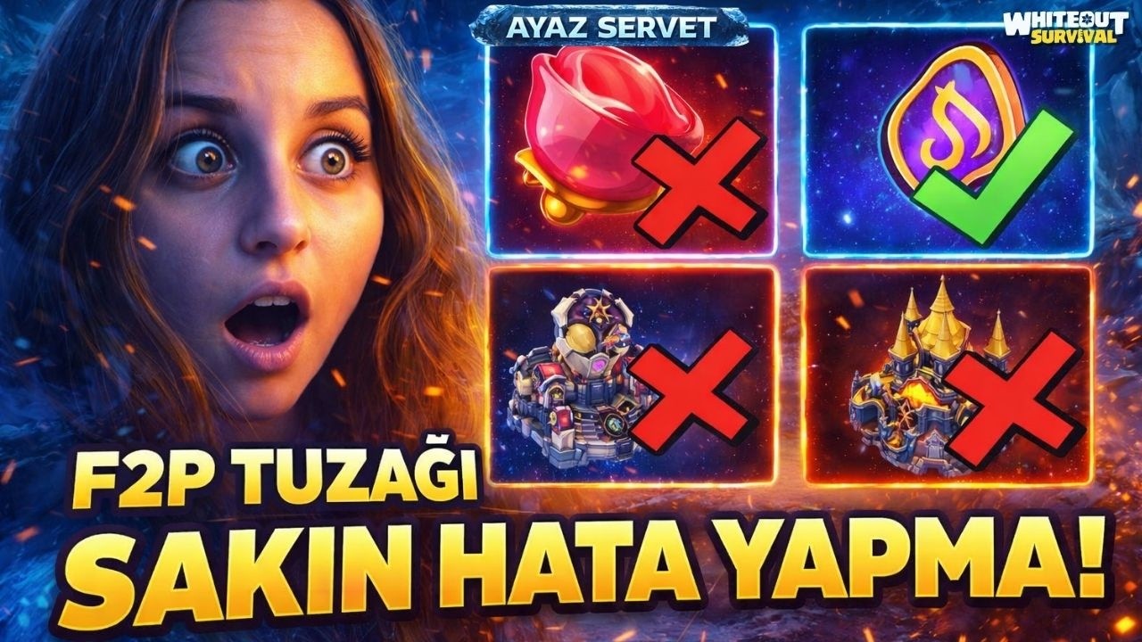 AYAZ SERVET (FROSTY FORTUNE) F2P TUZAĞINA SAKIN D&Uuml;ŞME! | Whiteout Survival