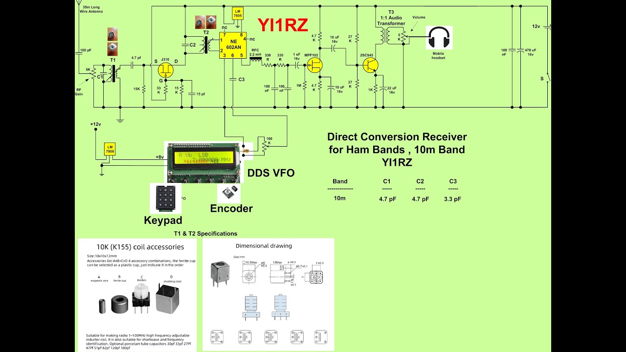Direct Conversion Receiver on 10m Band Design1