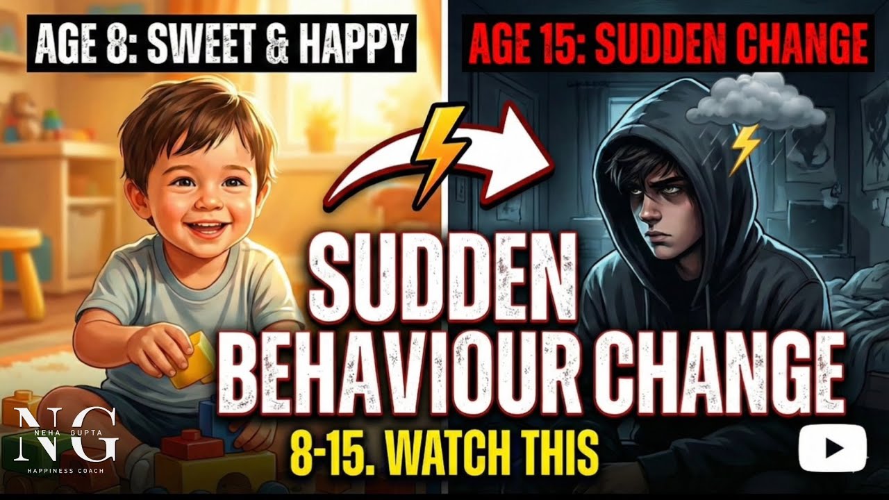 Why Your Child Suddenly Changes Between 8–15 (Every Parent MUST Watch This)#parentingtips #parenting