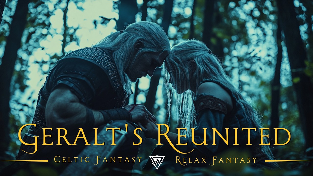 Geralt's Reunited | Calm Fantasy Ambience Music and Deep Focus Music | Medieval Celtic Music