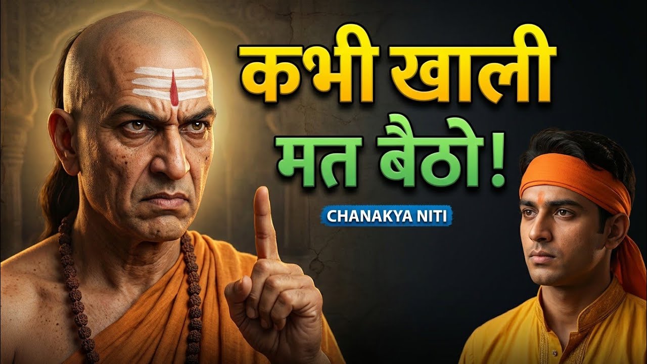 😡खाली मत बैठो, सफलता के 7 जरूरी नियम - Chankya Niti
