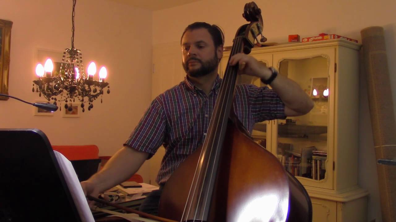 Verdi Rigoletto Double Bass solo - excerpt & tutorial - Felix F. J. Maiwald