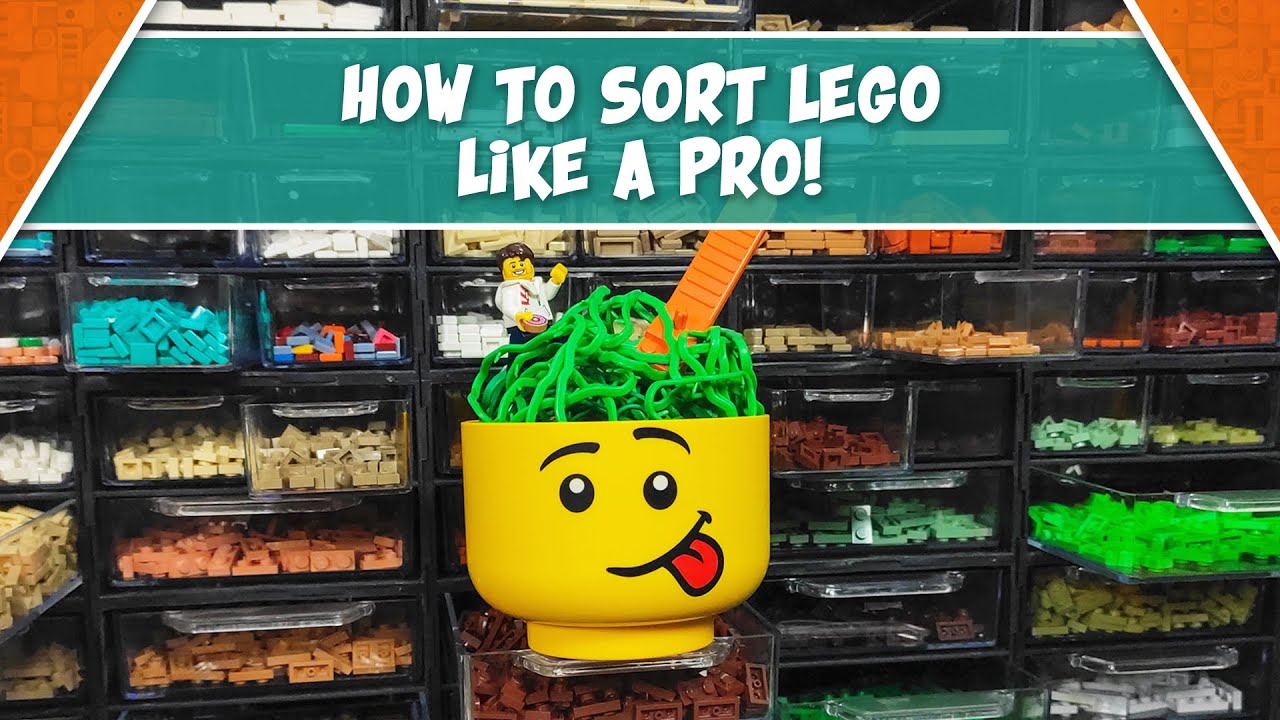 Как сортировать LEGO как ПРОФИ? Мой обзор системы хранения. Советы и рекомендации по хранению.