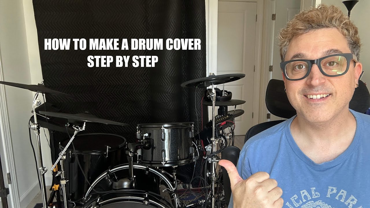How to make a drum video with electronic drums