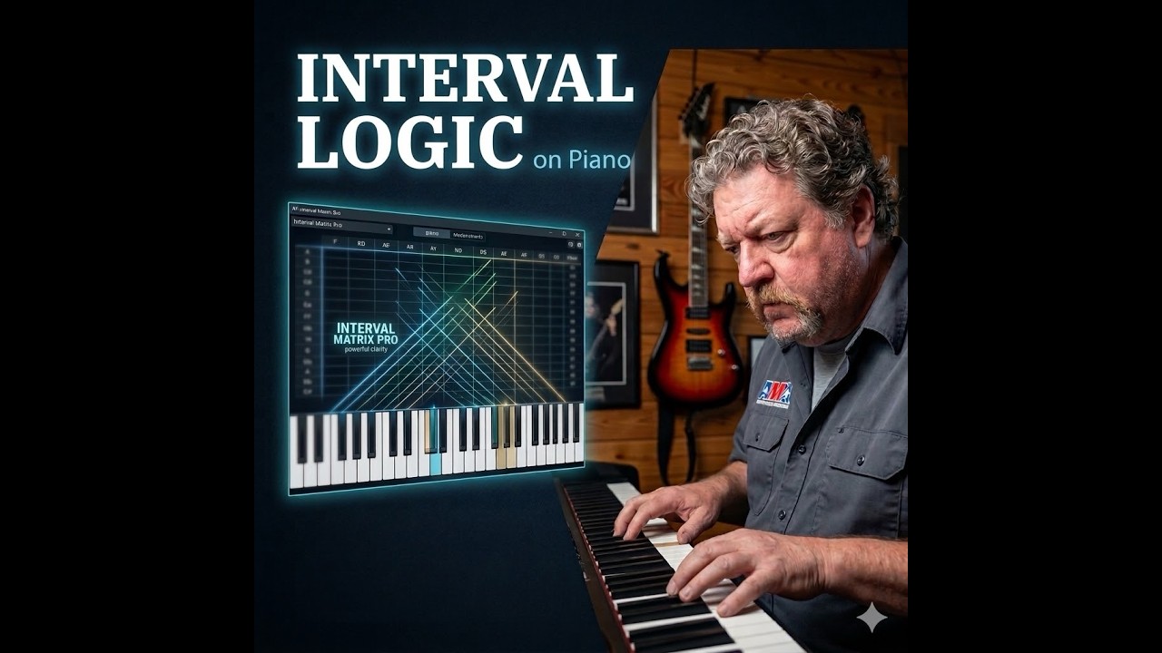 Interval Logic on Piano | Constructing Chords & Scales with Interval Matrix Pro