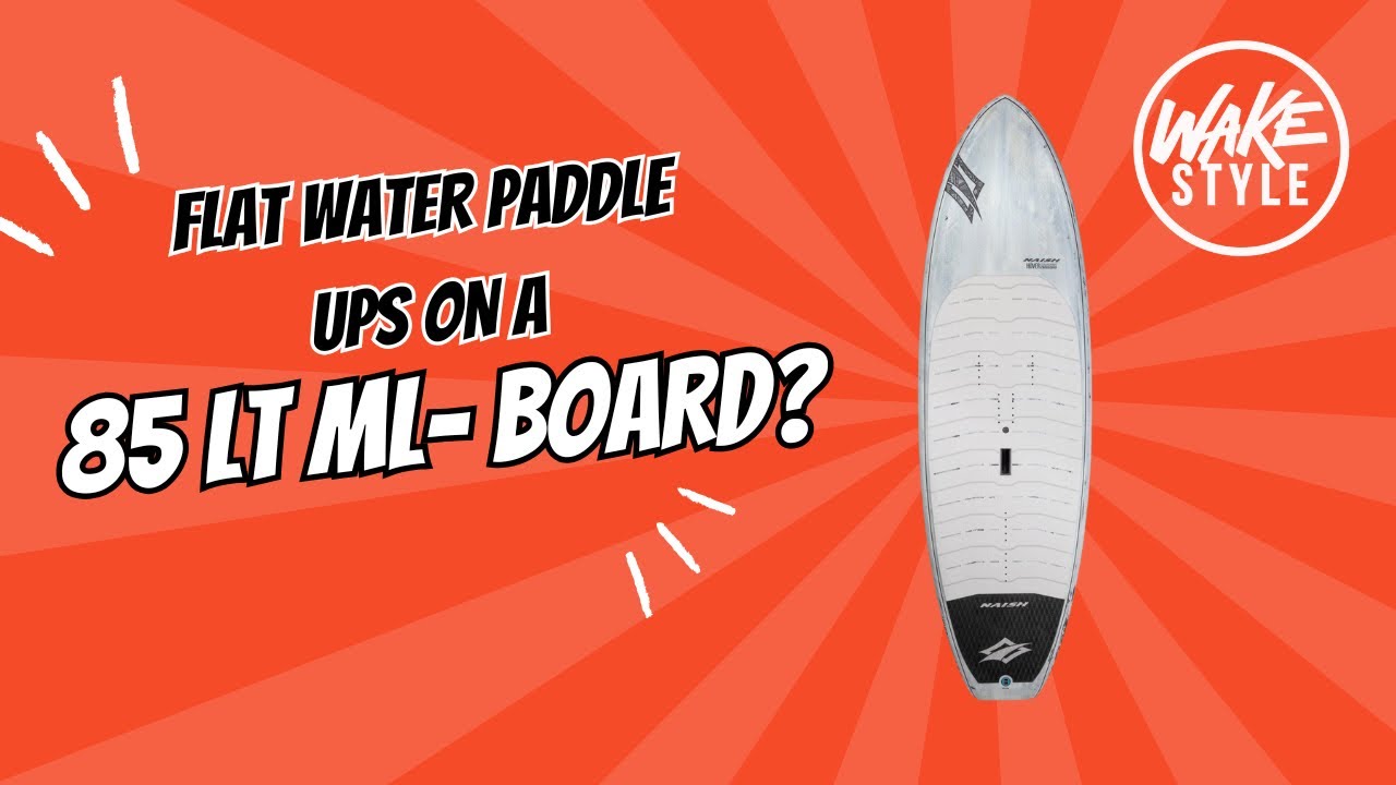 Flat Water Paddle Ups On a Mid-Length Foil Board?