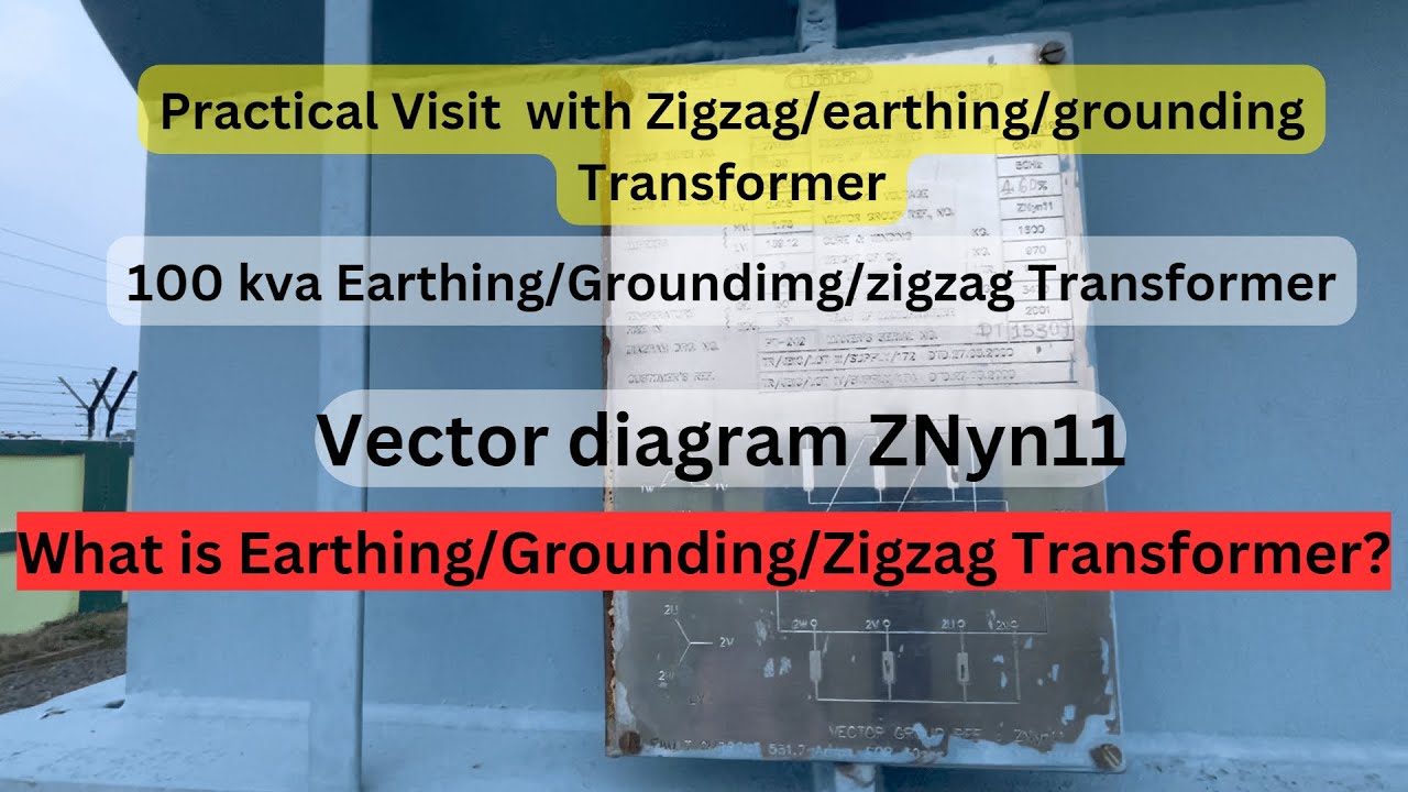 😱What is Earthing /Grounding /Zigzag Transformer || Where is it used ||ZNyn11 @powersystemwithsanjib