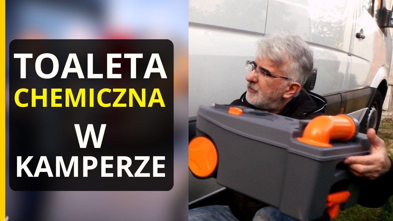 Toaleta chemiczna w kamperze.🟢 Jak ją używać i jej nie zniszczyć❓