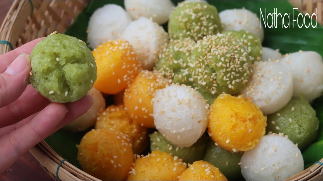 Bánh bò rễ tre dai, mềm không khô, làm bánh bò thơm ngon mới gọi là thành công  || Natha Food