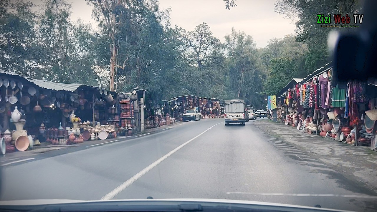 Balade Sur La Route Et Dans La Ville De Yakouren à Tizi-Ouzou …