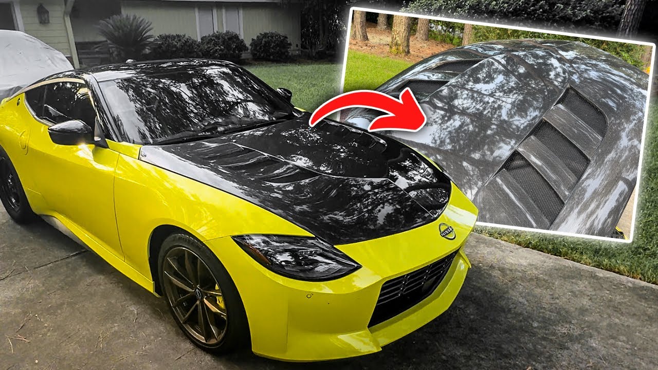 Nissan PROTO Z GETS A CARBON HOOD | Alliance Carbon