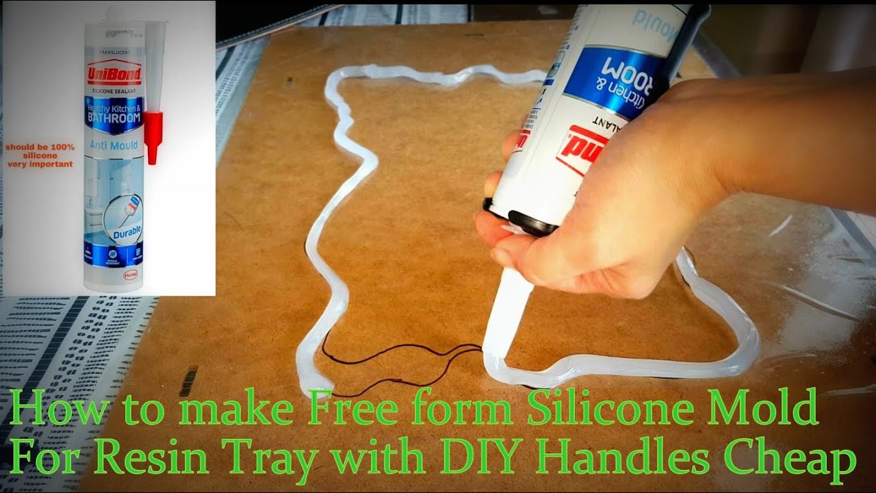 How To Make Easy DIY Silicone Geode Molds For Resin Tray / Coasters