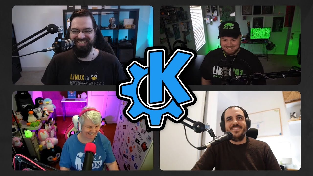 KDE Plasma 5.24 Interview with Aleix Pol i Gonz&agrave;lez Plus Robot Wars! | Destination Linux 264