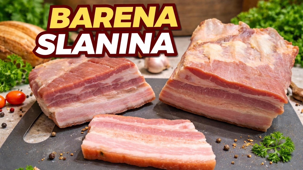 Barena slanina u kučnim uvjetima