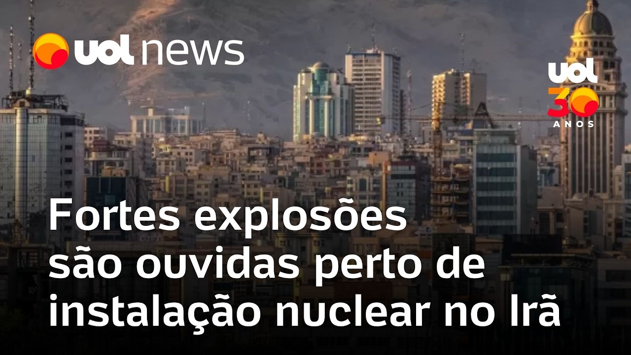 Fortes explosões são ouvidas em área de instalação nuclear no Irã