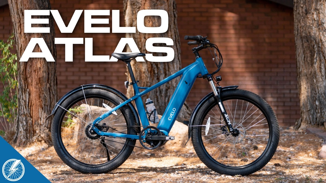 Обзор Evelo Atlas | Мощный и технологичный мотоцикл