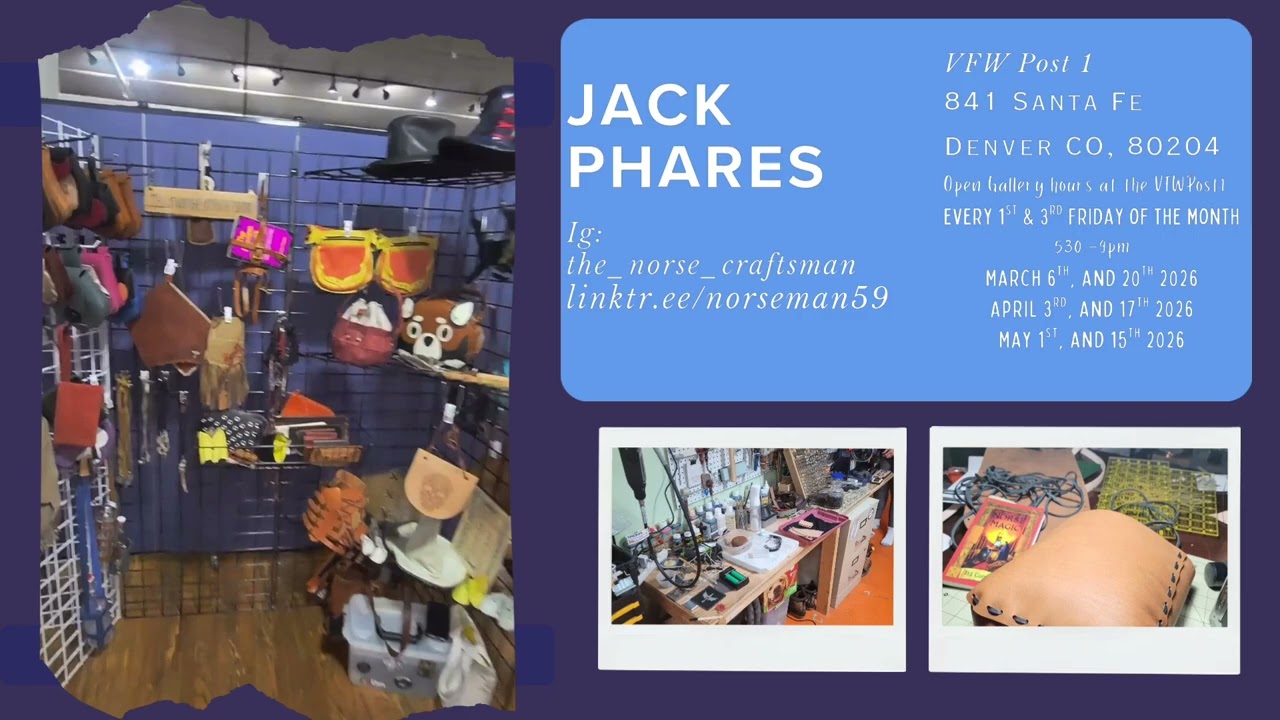 Jack PHares: FEB 2026 Artist of the Month