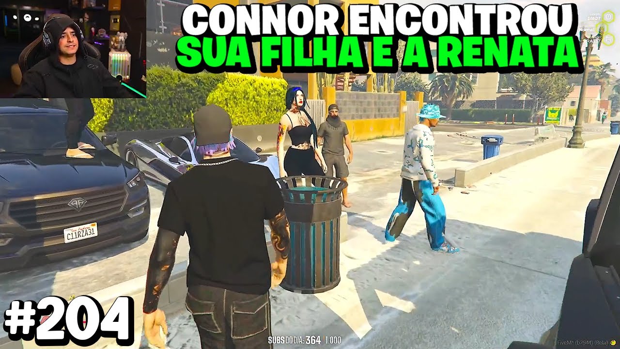 CONNOR ENCONTROU SUA FILHA E A RENATA!! EP 204