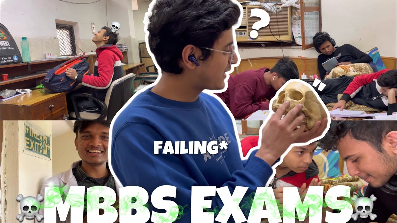 MBBS EXAMS VLOG| Failing*|The Most Stressful Times In MBBS☠️