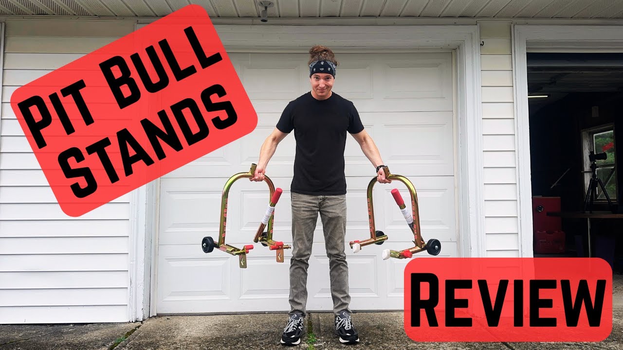 You NEED these as a biker! | Pit Bull Stands