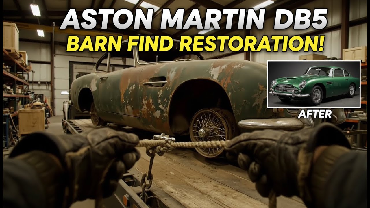 Asmr Car Restoration | Full Restoration Of Aston Martin