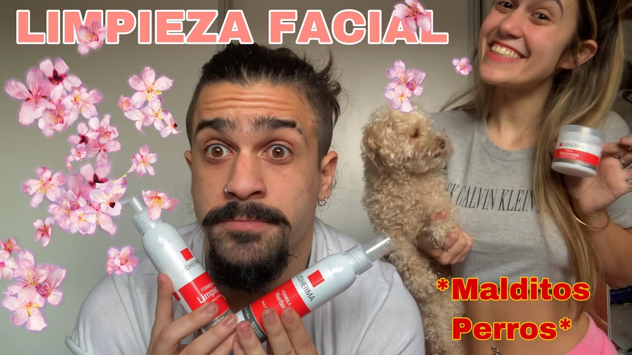 LA LIMPIEZA FACIAL MAS INTERRUMPIDA DEL MUNDO *perros, madre y baja presion* | Con mi hermana
