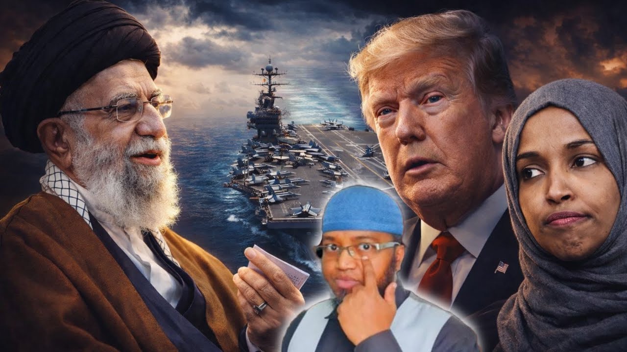 Cabsi aad ah ayaa Bariga dhexe ka jirta| Garankooda in laga baxay sheegeen kurdida| ilhan & trump we