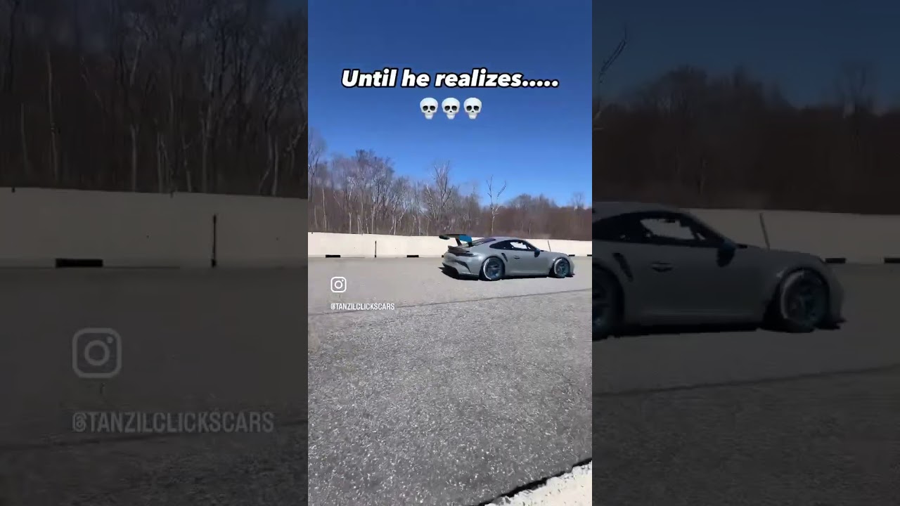 GT3 Cup car struggles to go slow 💀💀 #gt3cupcar #porsche