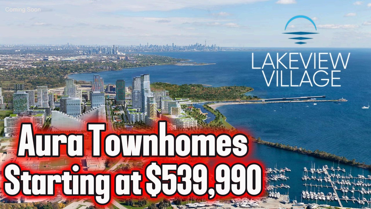 Aura Lakeview Village Townhomes — Prices, Incentives & Full Breakdown ($500's)