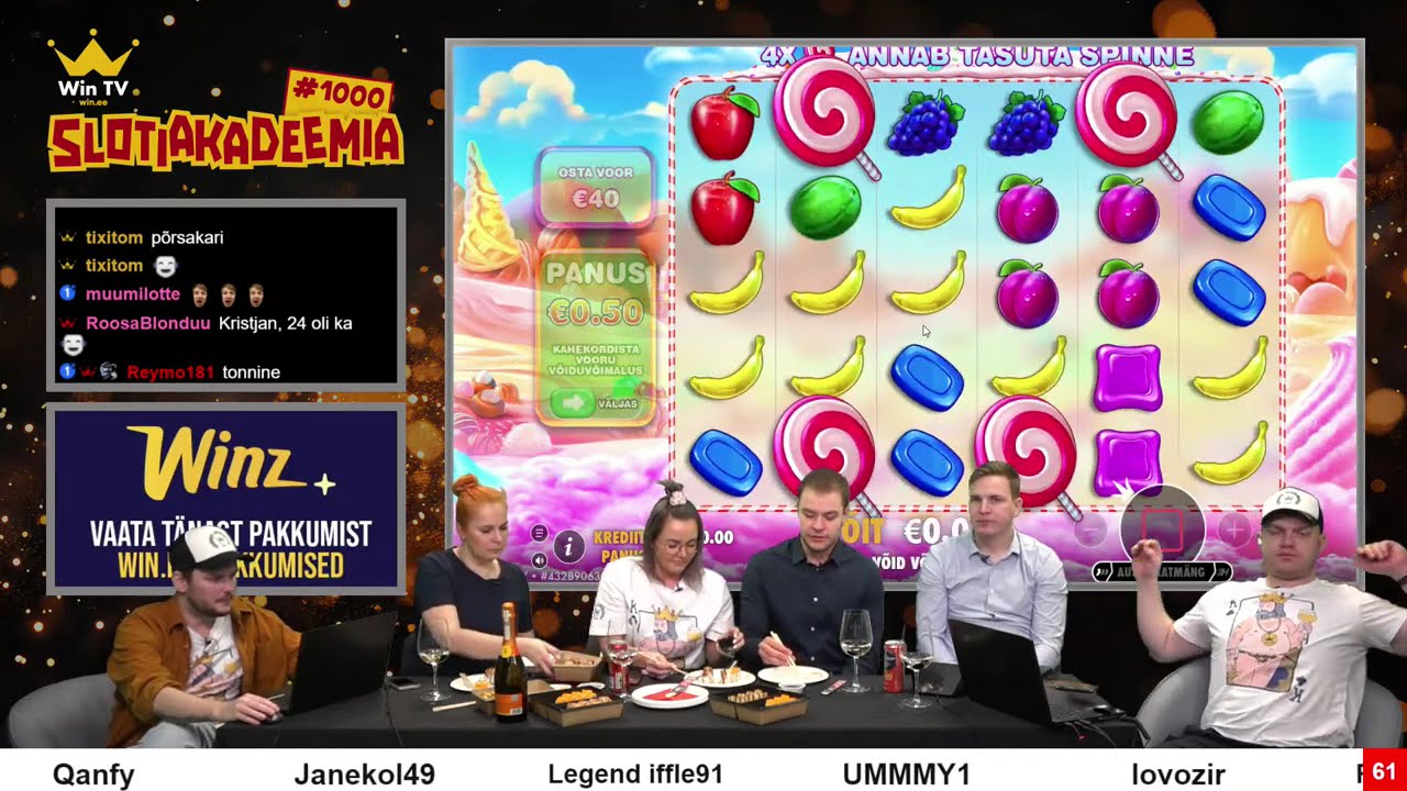 Slotiakadeemia #1000 - SUUR FINAAL | 1000€ ost, PS5, telekas läpakas ja palju muud!