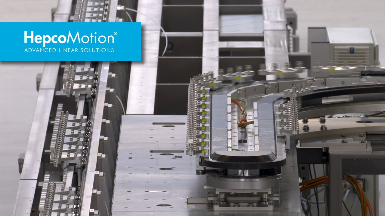 GFX-XTS Produktionslinie | Beckhoff & HepcoMotion Fallstudie