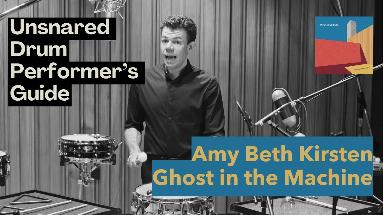 Unsnared Drum Guide: “Ghost in the Machine” by Amy Beth Kirsten